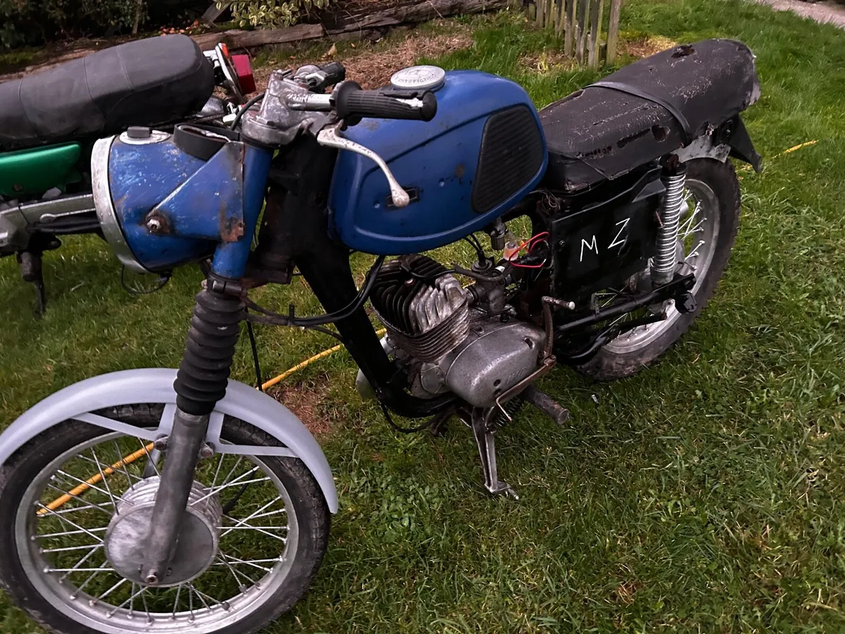 MZ motorcycle for parts or repair - Image 1
