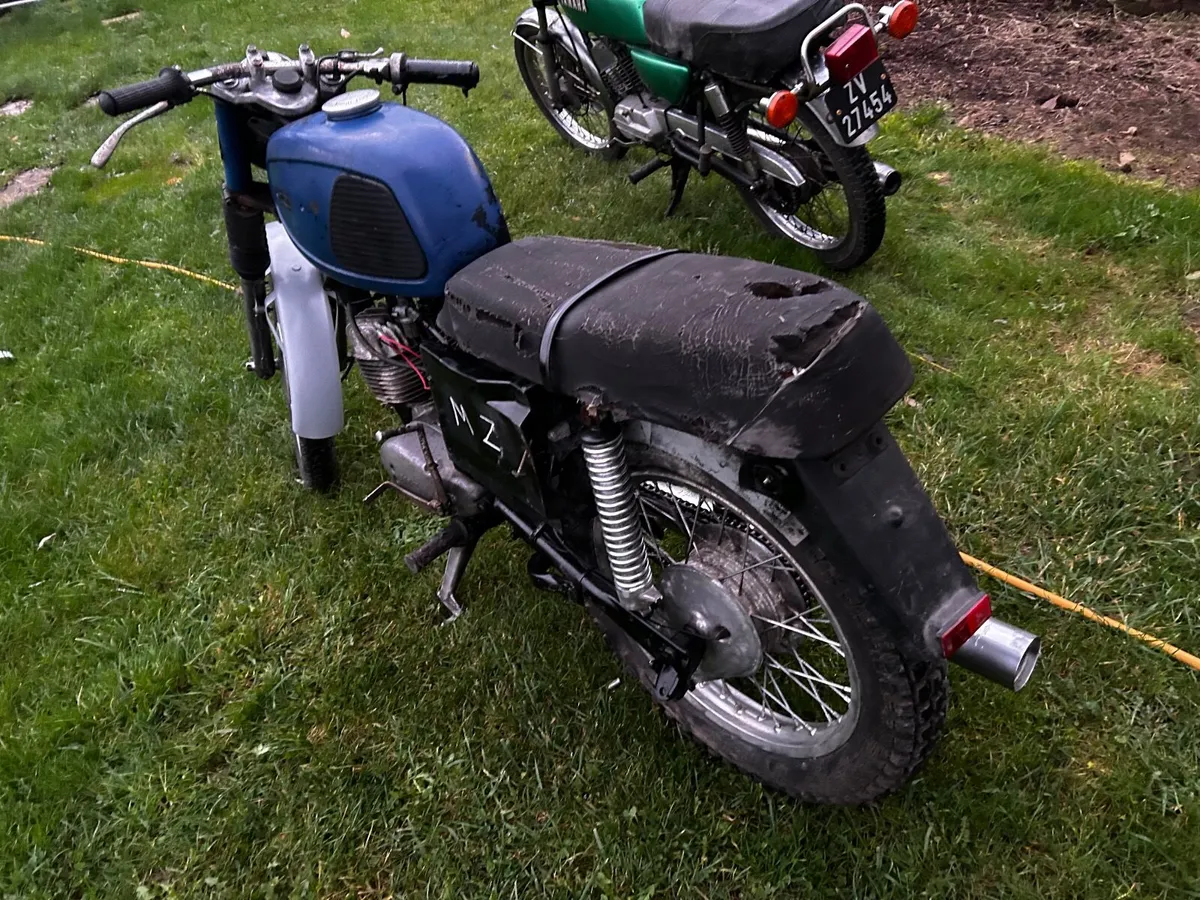 MZ motorcycle for parts or repair - Image 2