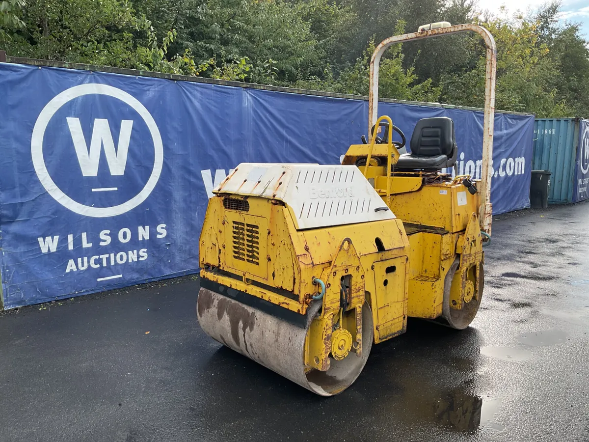 Benford TV1200 3 Ton Twin Drum Roller For Auction - Image 1