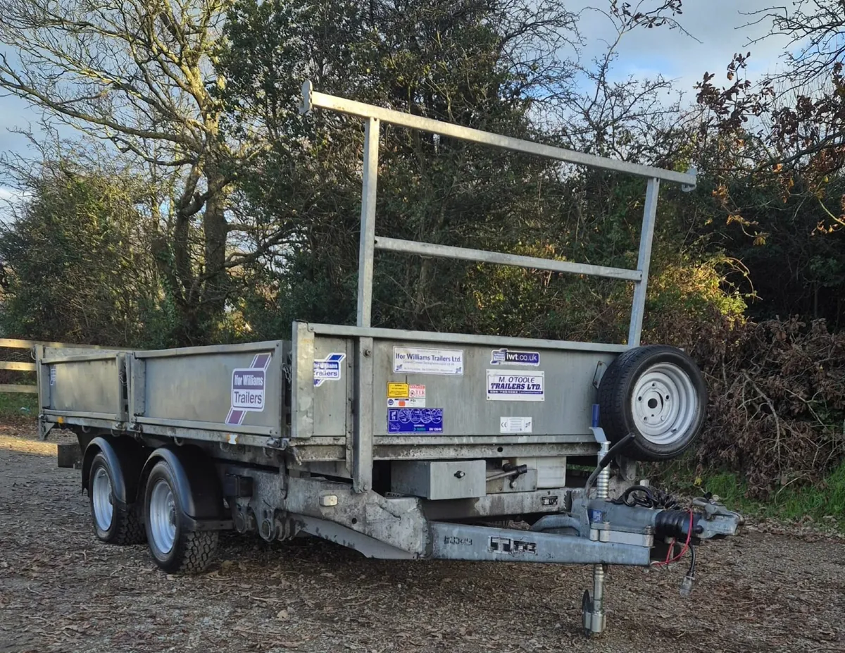 Ifor Williams 12 x6 6 electric tipper 2022 - Image 1