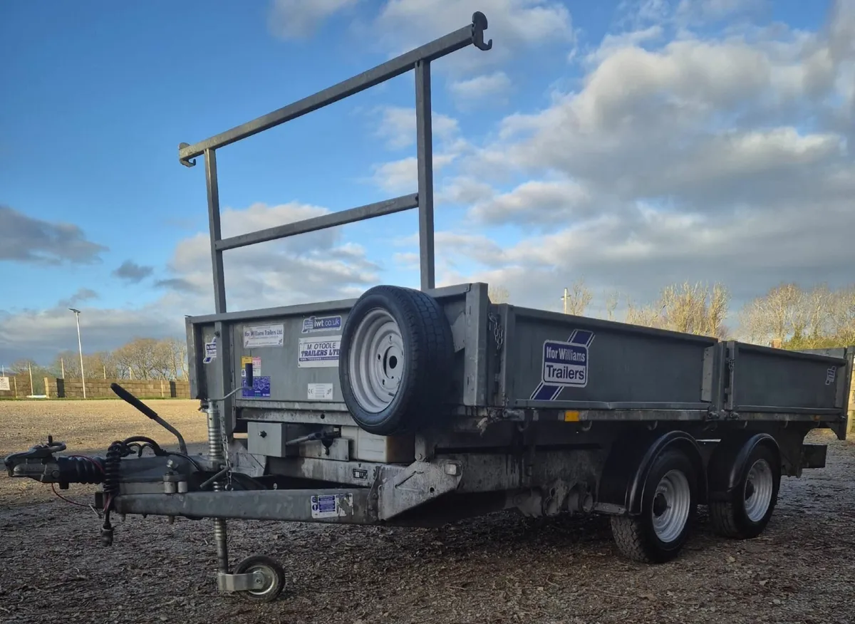 Ifor Williams 12 x6 6 electric tipper 2022 - Image 3