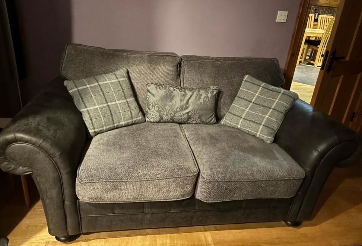 Large three and two  seater couch - Image 3