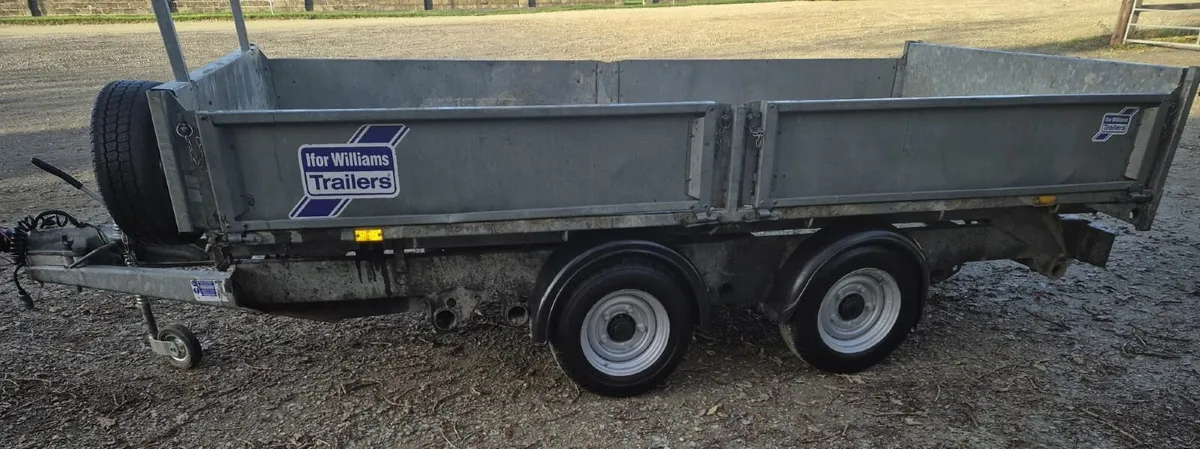 Ifor Williams 12 x6 6 electric tipper 2022 - Image 4