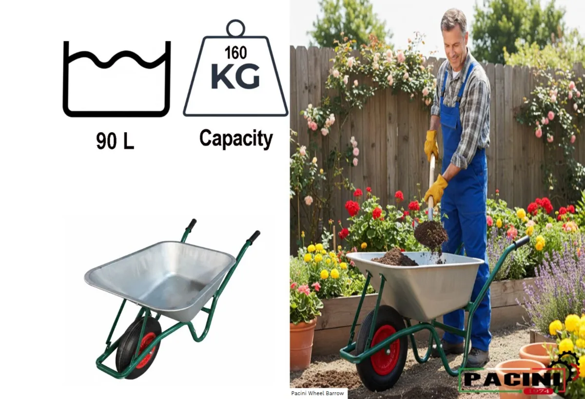 Pacini Wheel Barrow PC6414 - Image 1