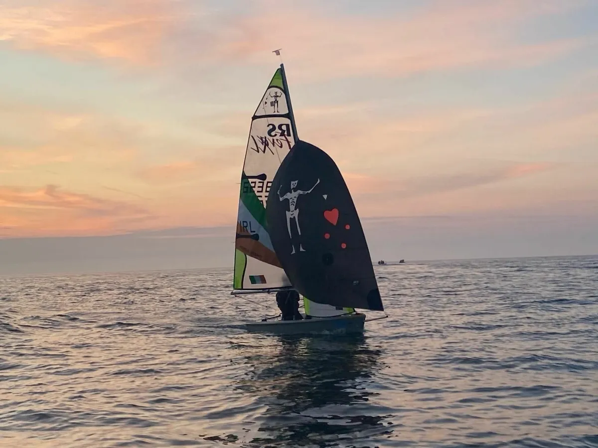 RS Feva Sailing Dinghy - Image 1