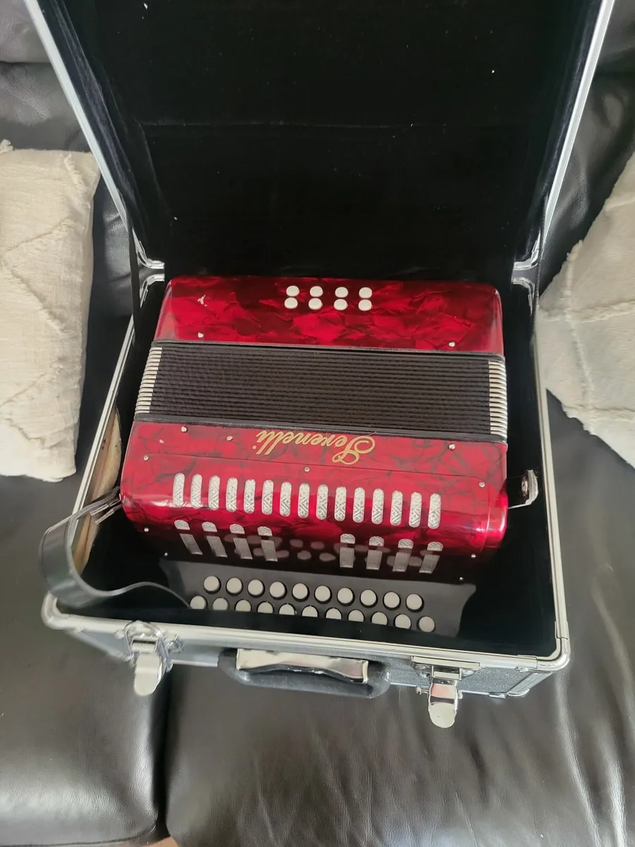 Accordion serenelli 2 row button - Image 2