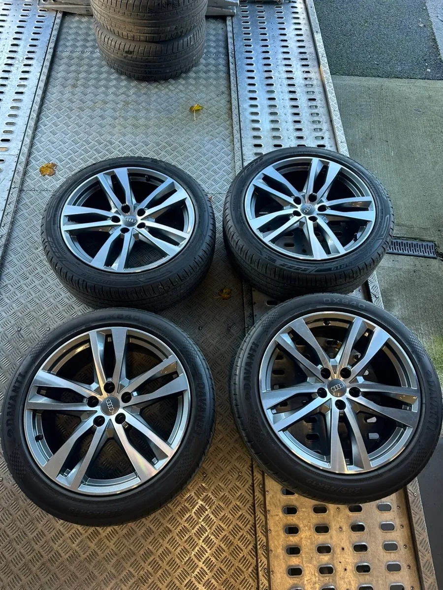 Genuine Audi A6 19” Alloys and Tyres - Image 1