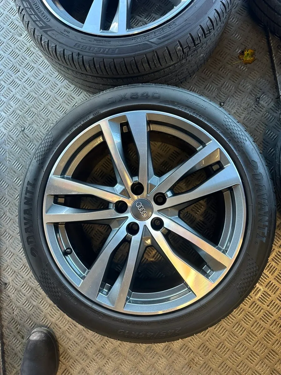 Genuine Audi A6 19” Alloys and Tyres - Image 3