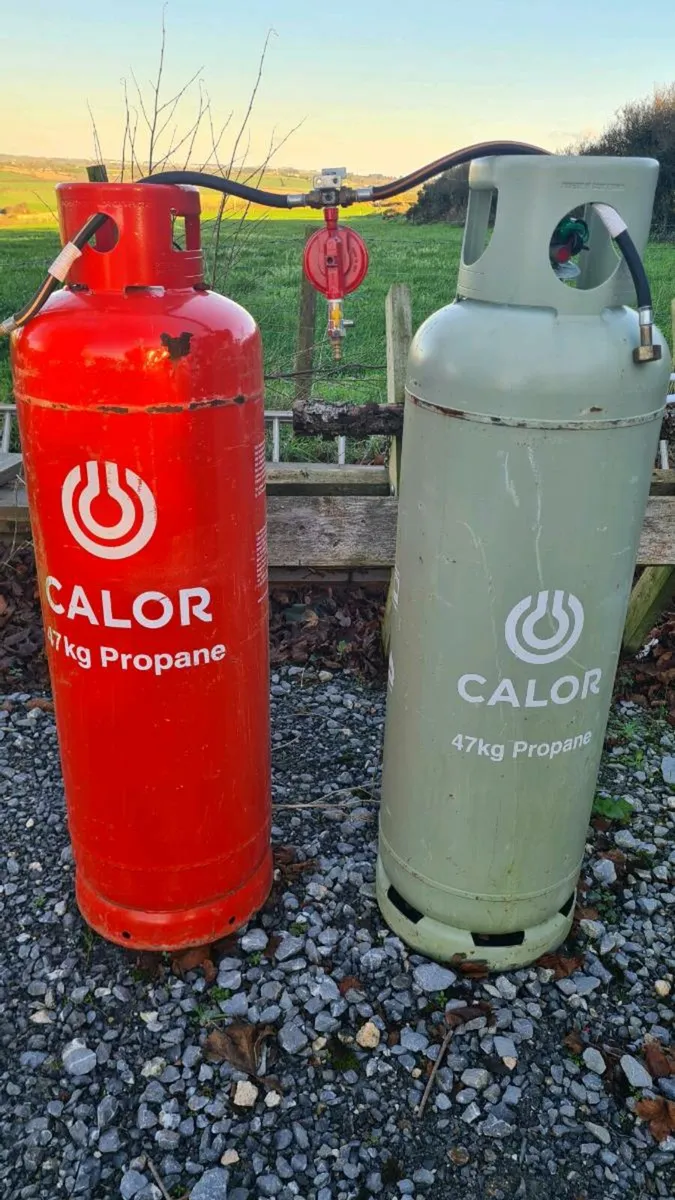 Propane bottles