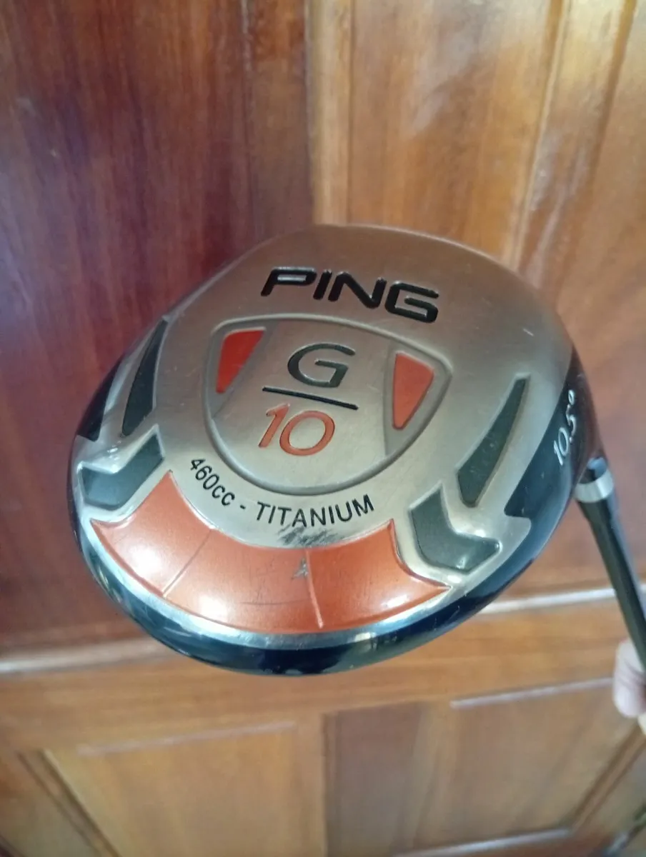 Ping G10 Driver 10.5 Loft Stiff Flex As New - Image 4