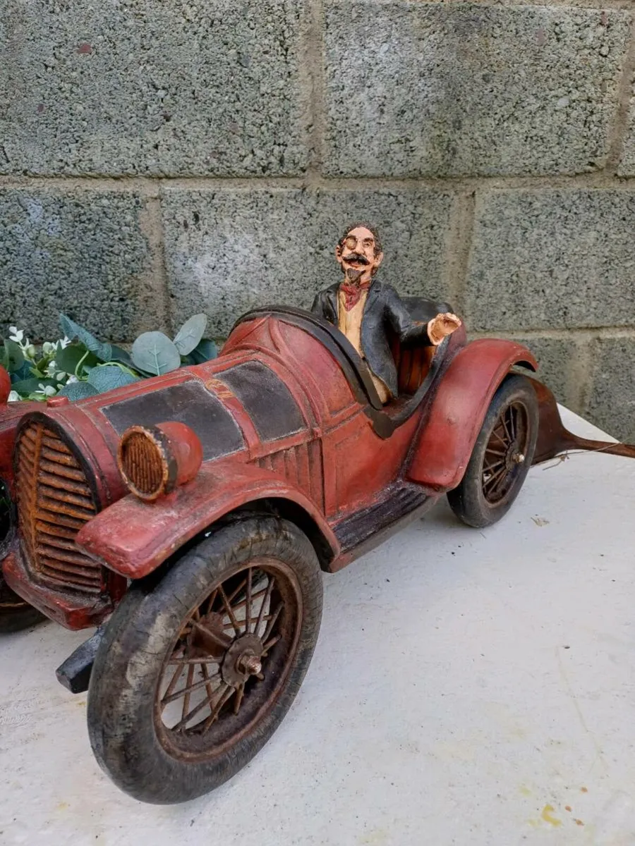 Vintage Bugatti Model Car - Image 1