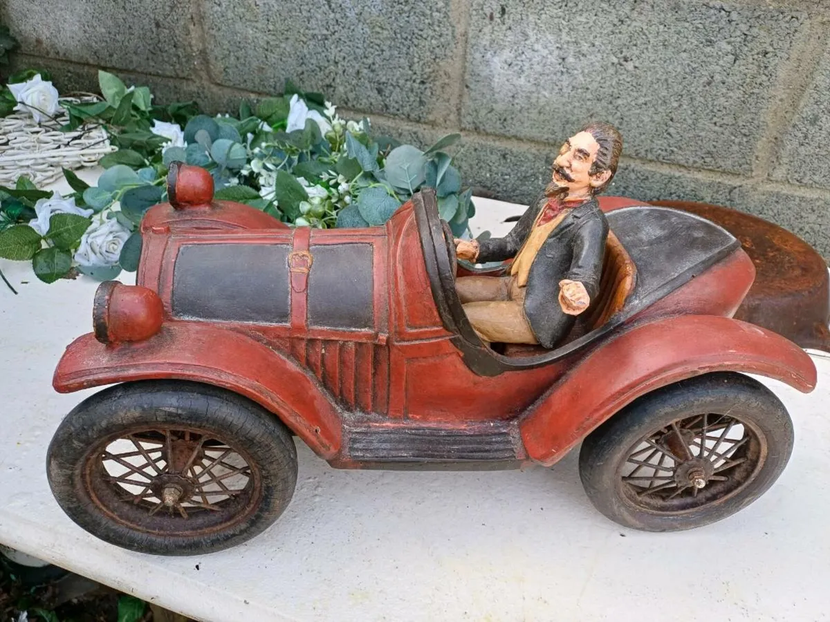 Vintage Bugatti Model Car - Image 2