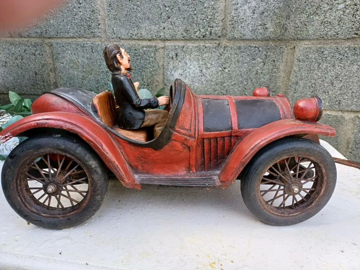 Vintage Bugatti Model Car - Image 3