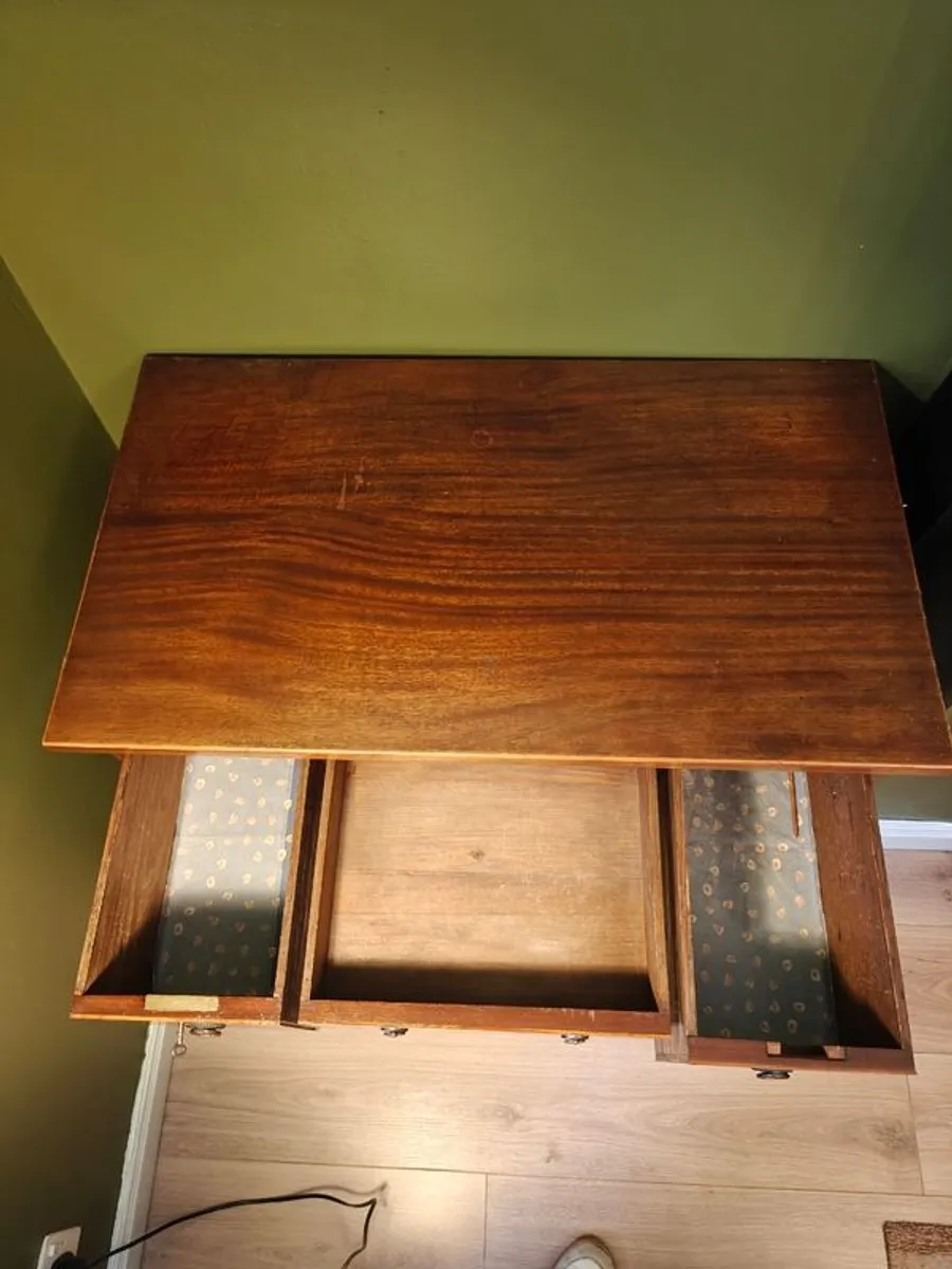 19th Century Mahogany Desk - Image 4