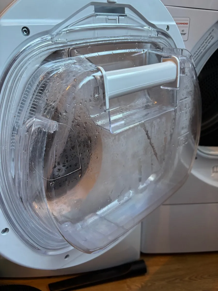 6 month old Hoover Heat Pump Condenser Tumble Drye - Image 2