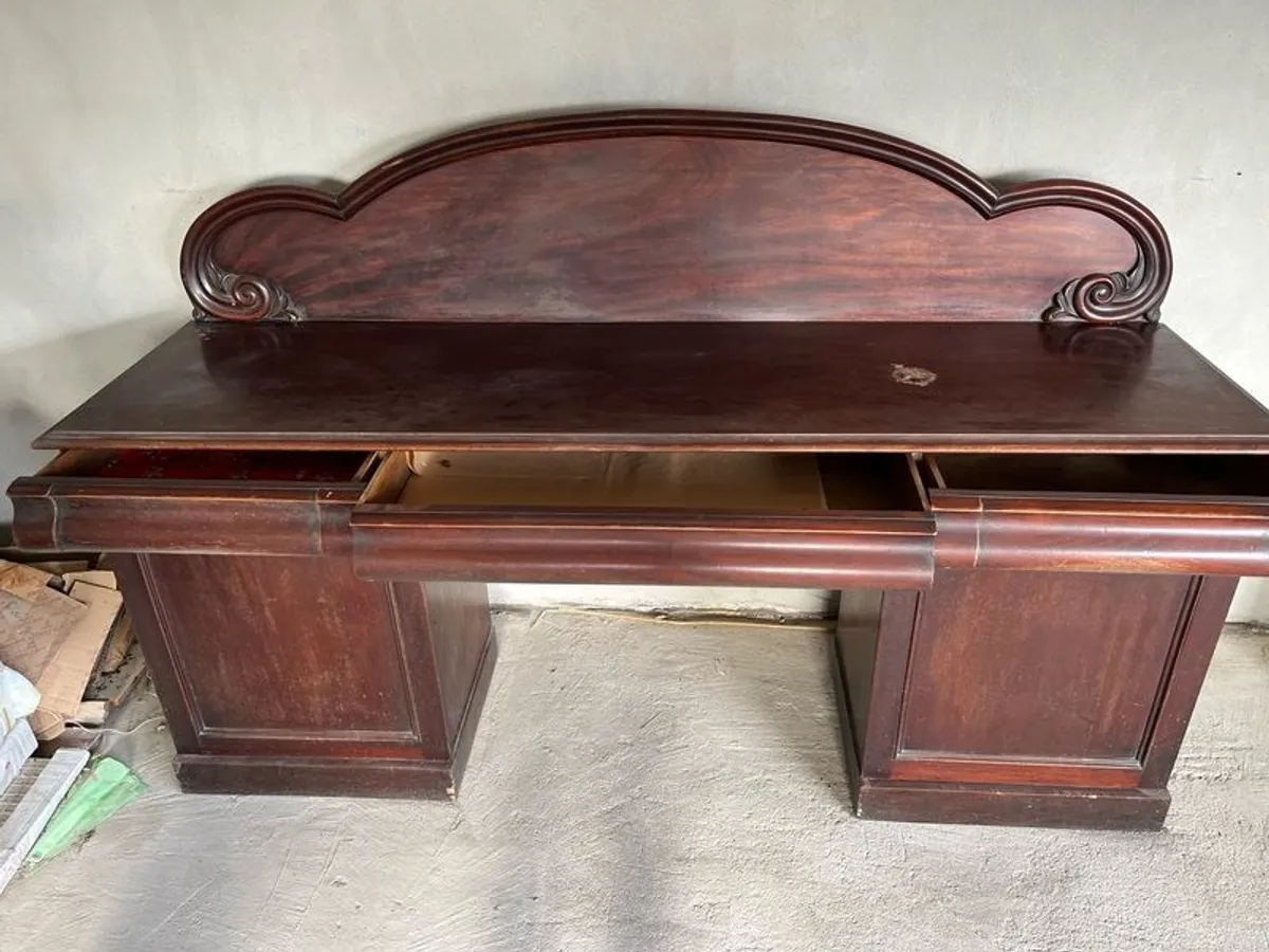 antique mahogany dresser - Image 3