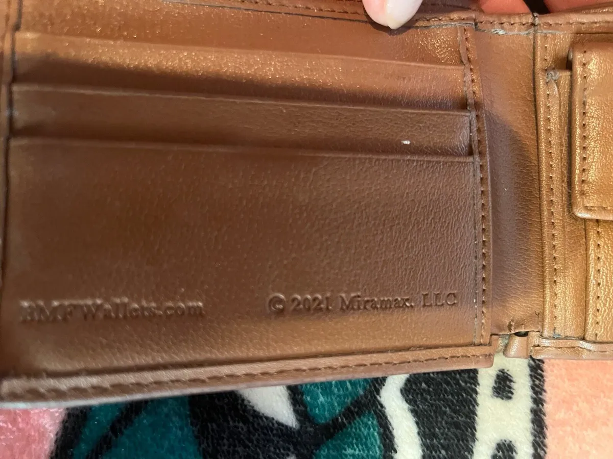 Pulp fiction leather wallet - Image 2