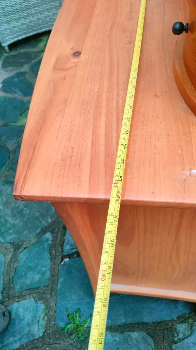 Georgian inspired chest of drawers with vanity mir - Image 4