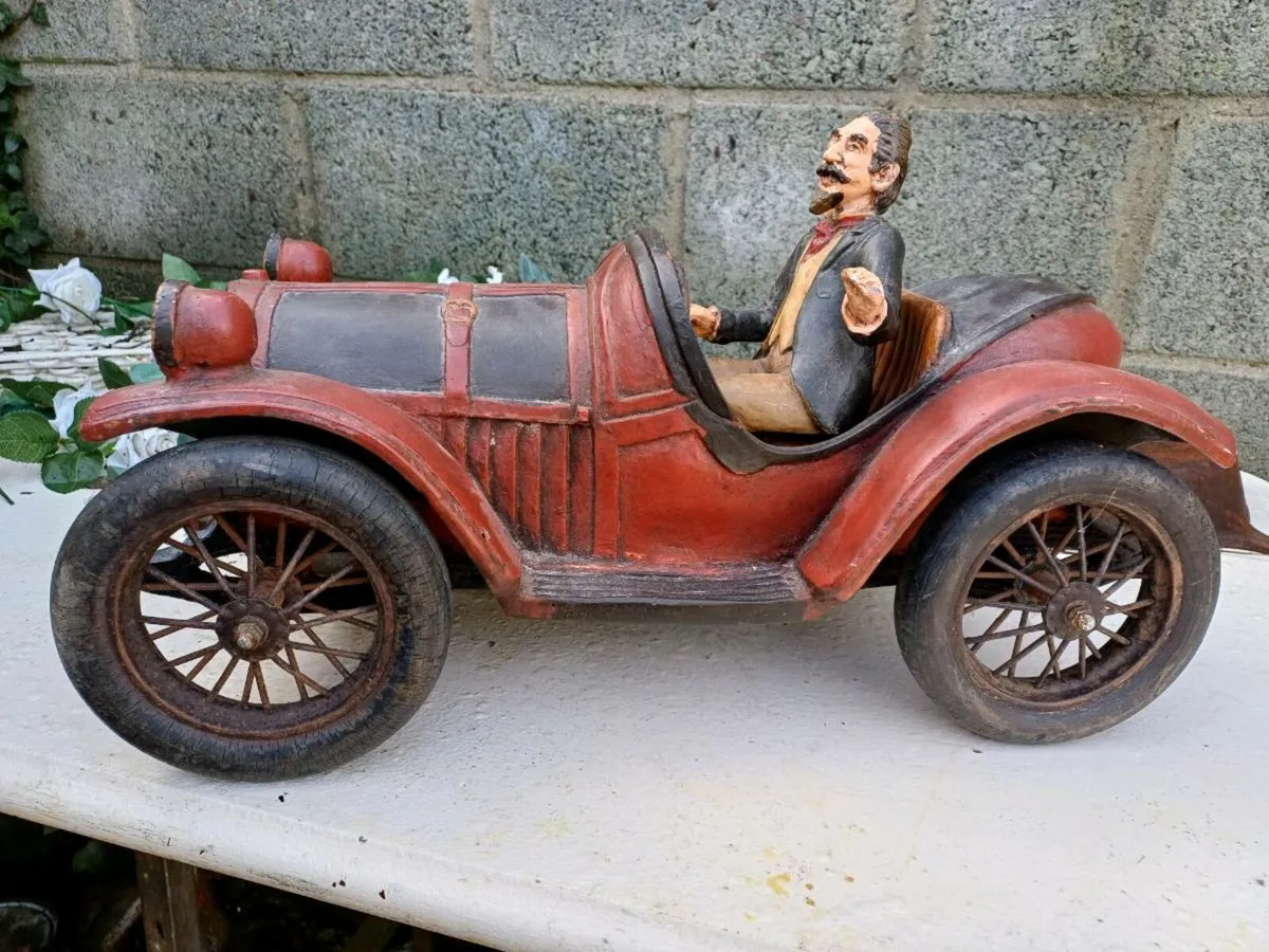 Vintage Bugatti Model Car - Image 4