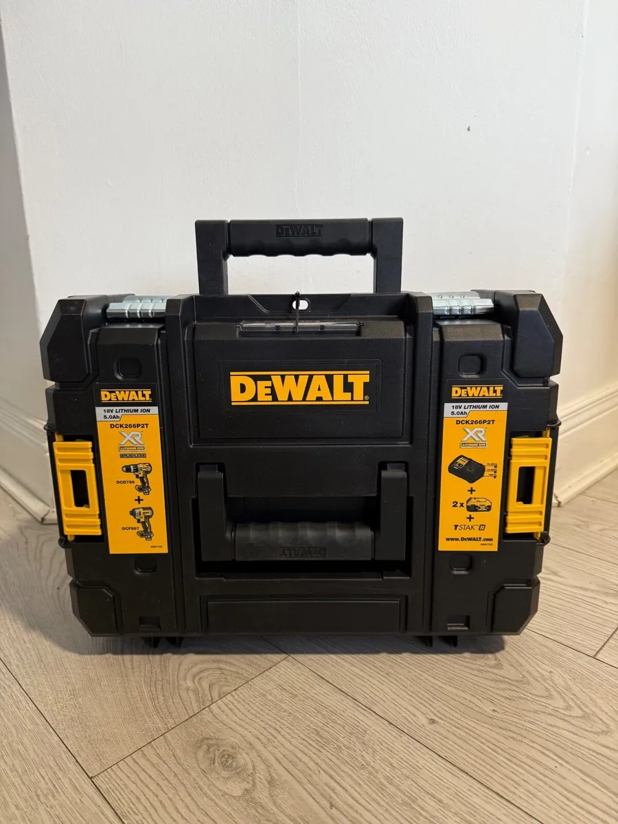 Dewalt Drill Set - Brand New 18V Brushless Twin PK - Image 1