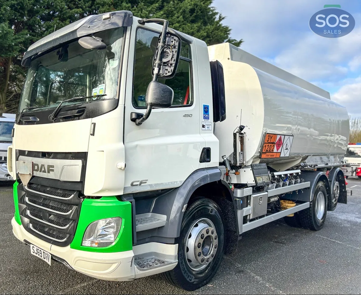 2019 DAF CF 450 FAR Rigid Tanker - Image 1