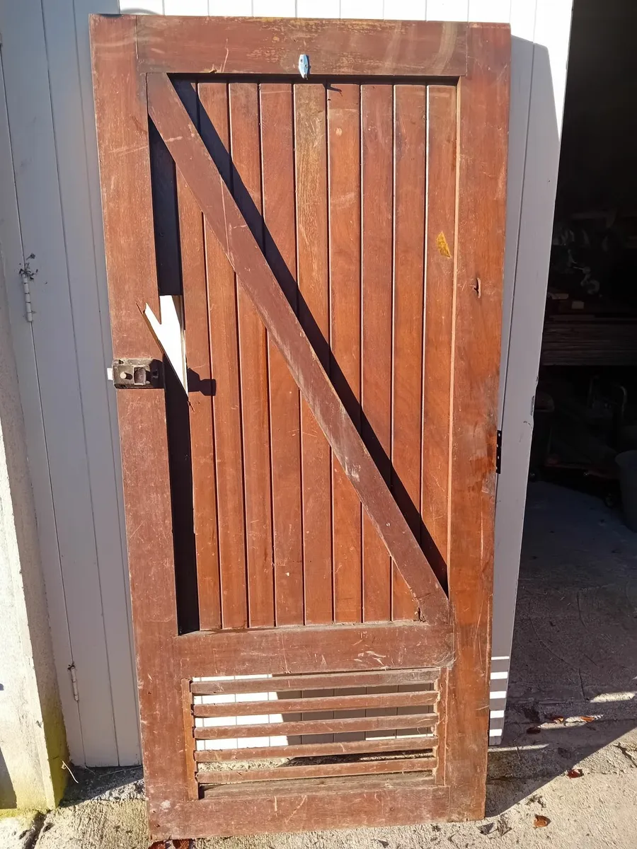 Teak door - Image 2