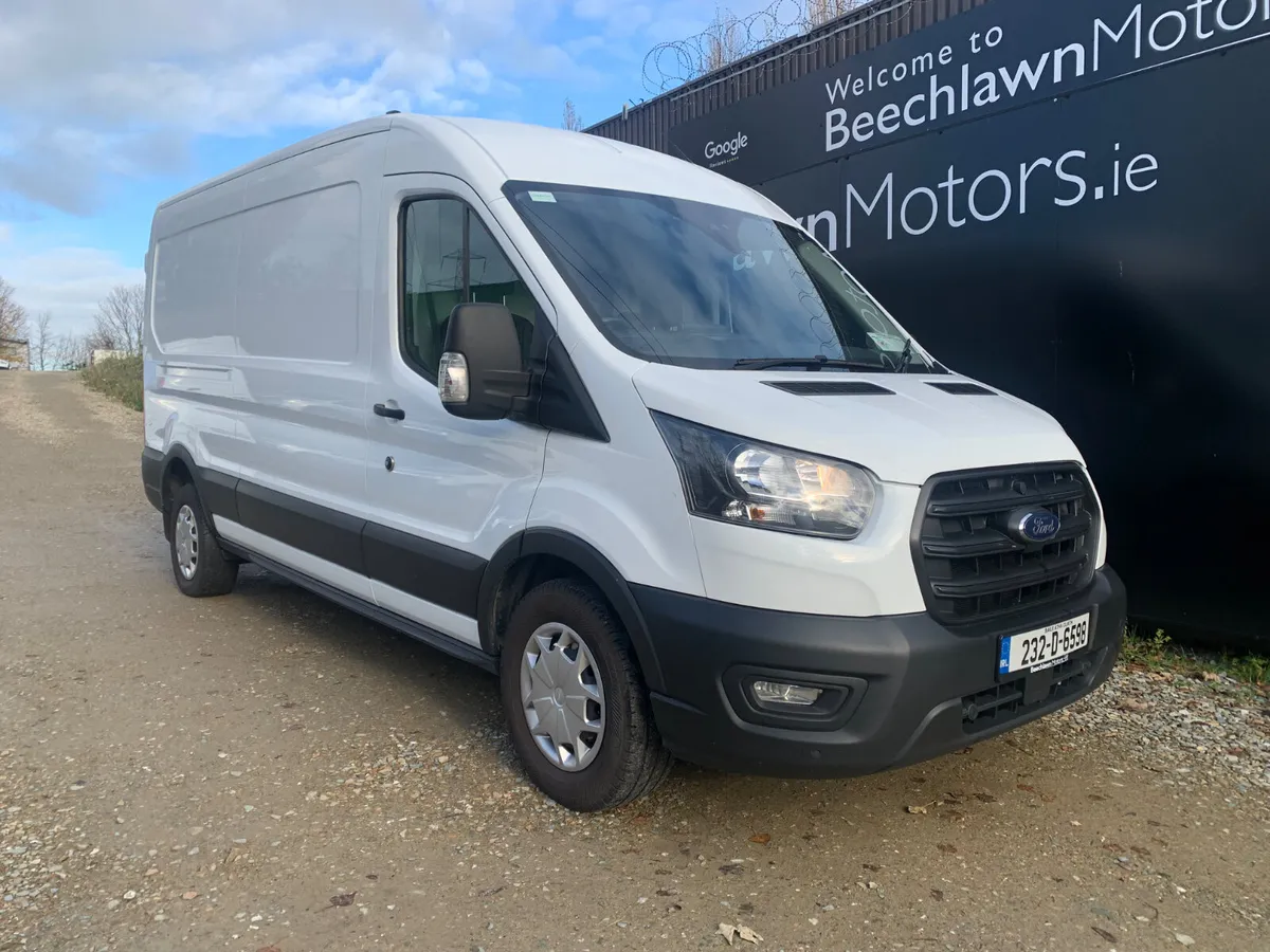 FORD TRANSIT 2.0 TDCI 130PS LWB MED ROOF FWD TREND - Image 1