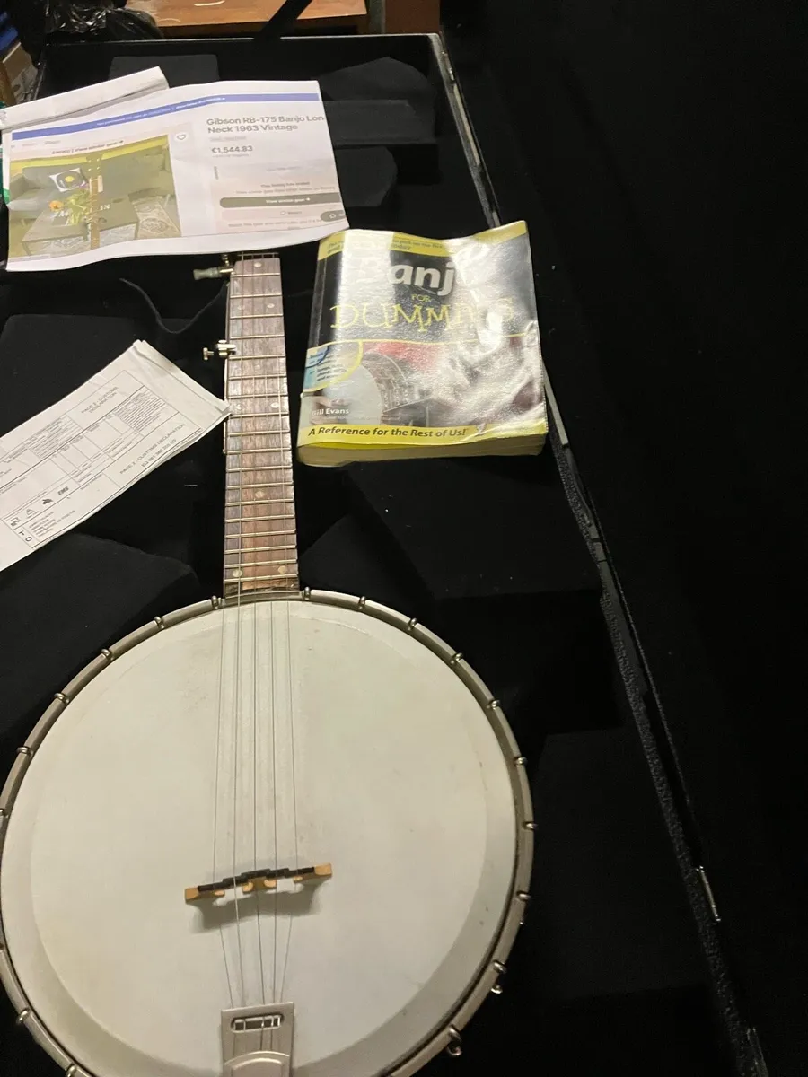 Gibson RB 175 Long Neck Banjo - Image 2