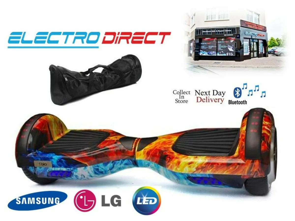 6.5 inch Hoverboard Diablo Bluetooth + Bag - icy F - Image 1