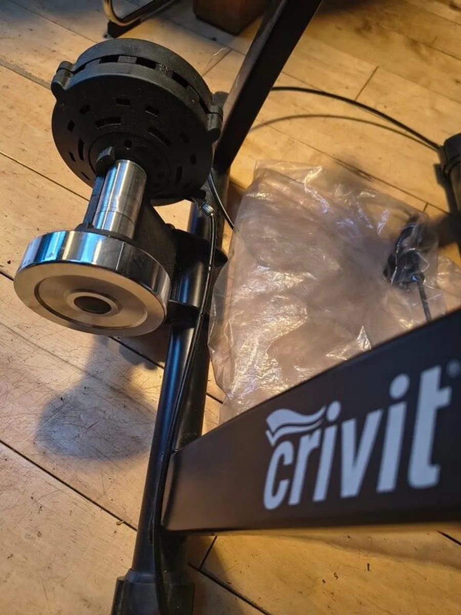 Indoor Stationary Bike Trainer (Crivit) - Image 1