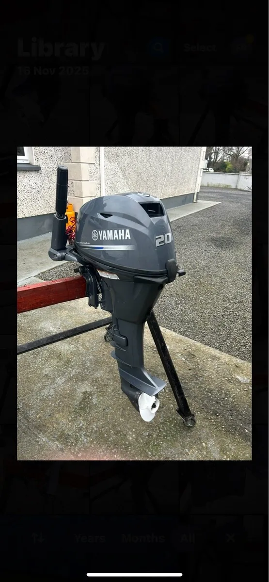 Yamaha 20hp 4 Stroke Outboard Engine Long Shaft - Image 1