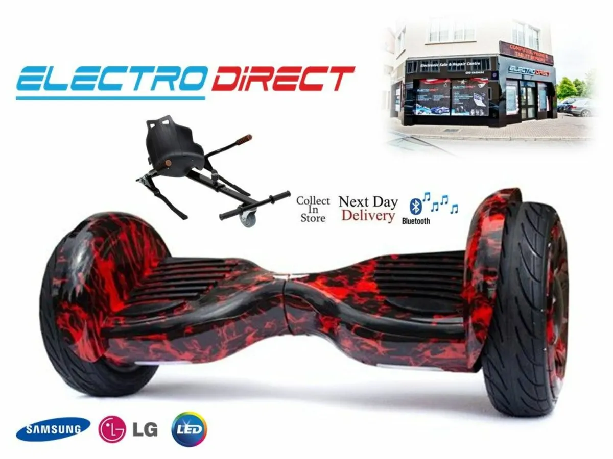 10.5 inch Hoverboard Monster All Terrain Bluetooth - Image 1