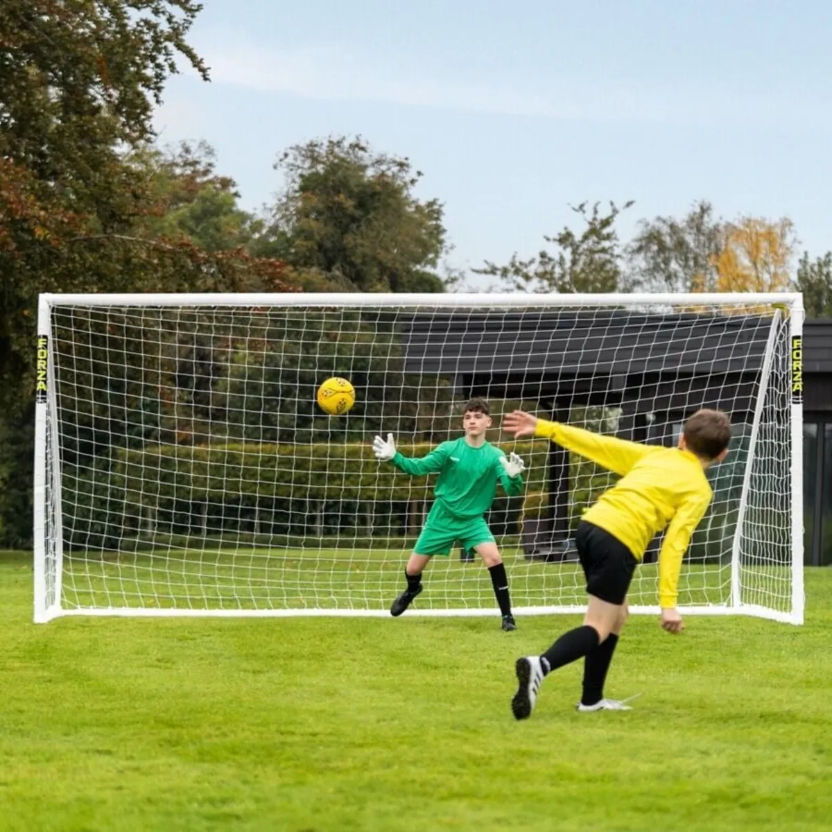 Full size Soccer Goals - Image 1