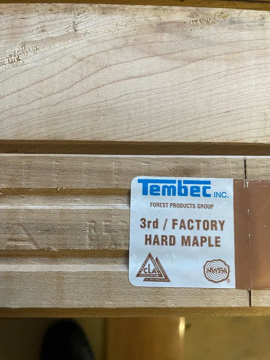 Maple flooring - Image 1