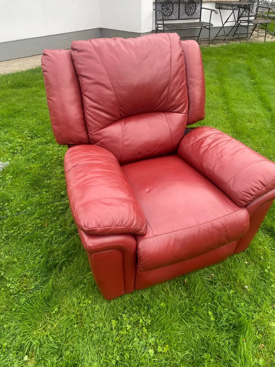 Electric Recliner Leather Chair - Image 2