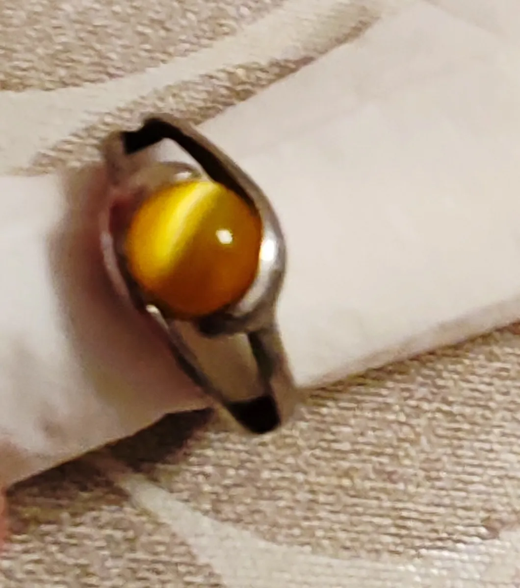 Retro sterling silver ring - Image 3