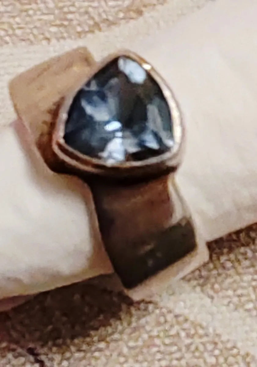 Retro sterling silver ring - Image 2