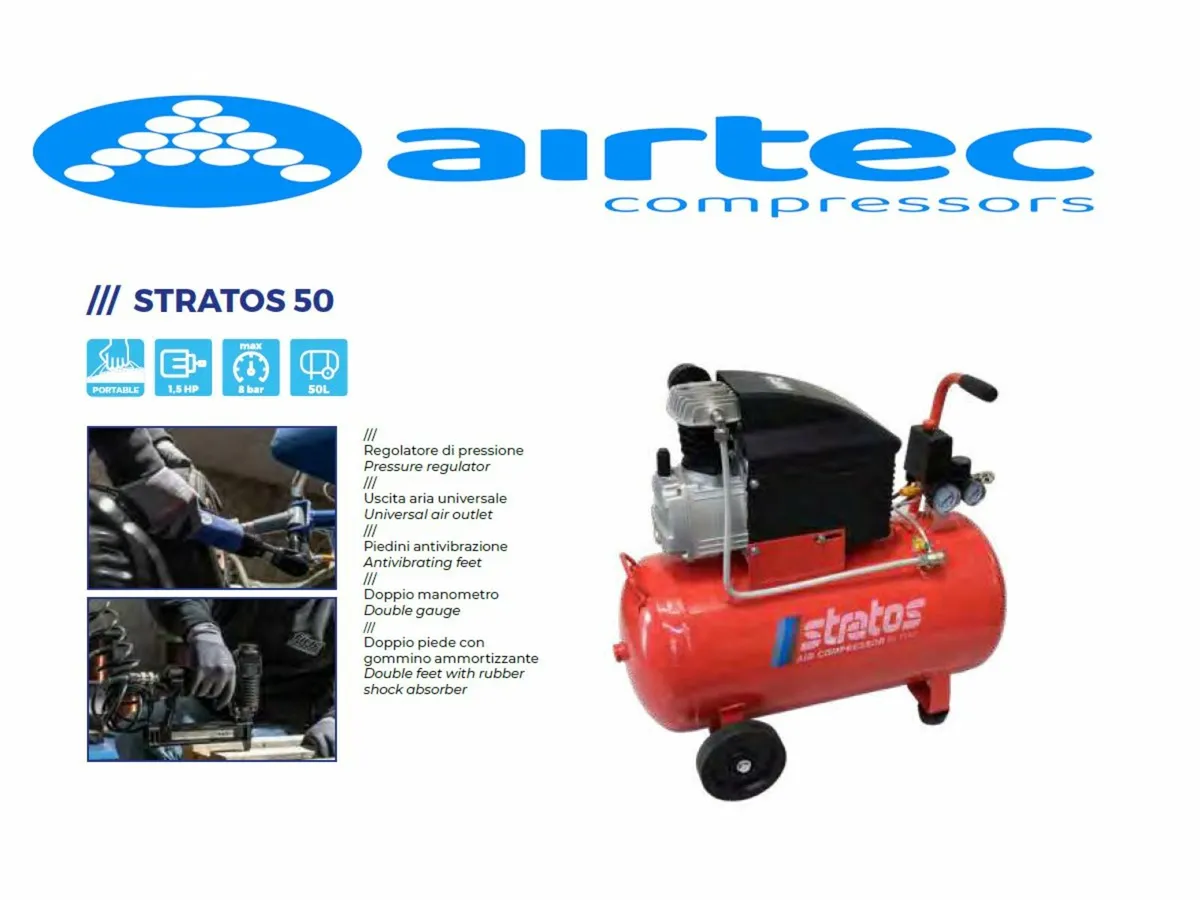 Compressor - 1.5hp ( 50ltr ) - In Stock Today - Image 1
