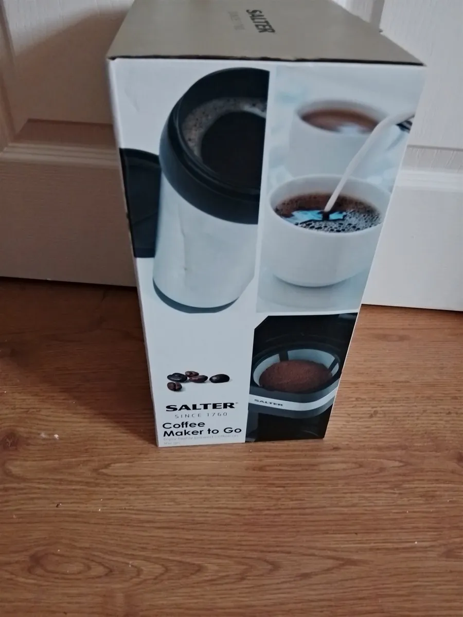New coffee maker with travel mug - Image 2
