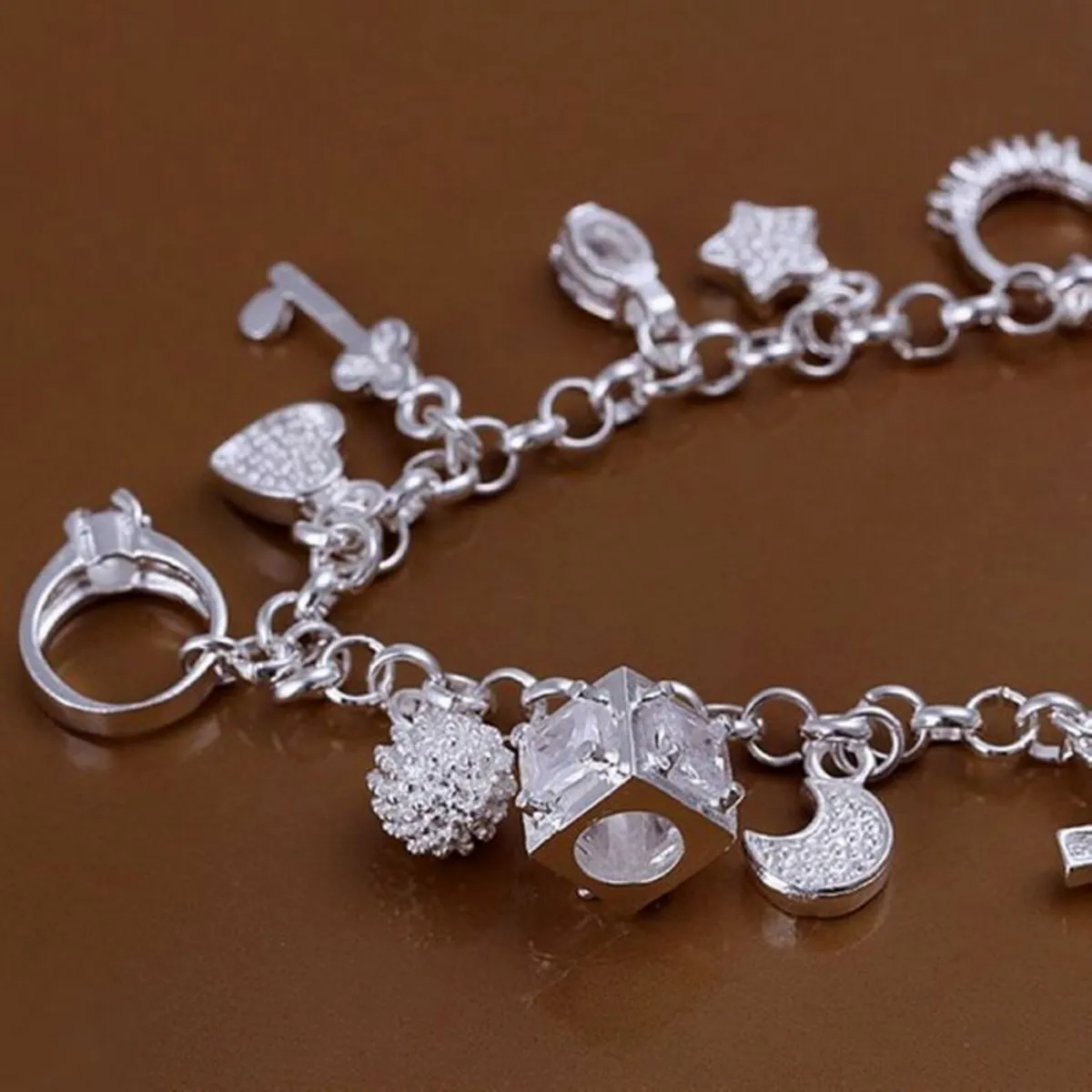 Girls Fashion Charm Bracelet, Free Post - Image 3