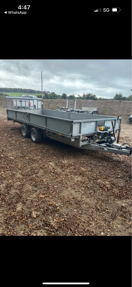 Ifor Williams tilt bed - Image 1