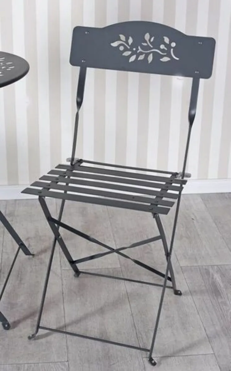 Bistro Set iron vintage french style - Image 4