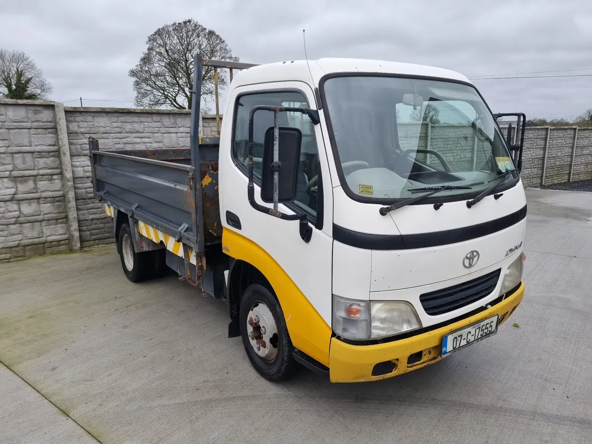Toyota Dyna 2007 3.0 Diesel Tipper Long well base - Image 2