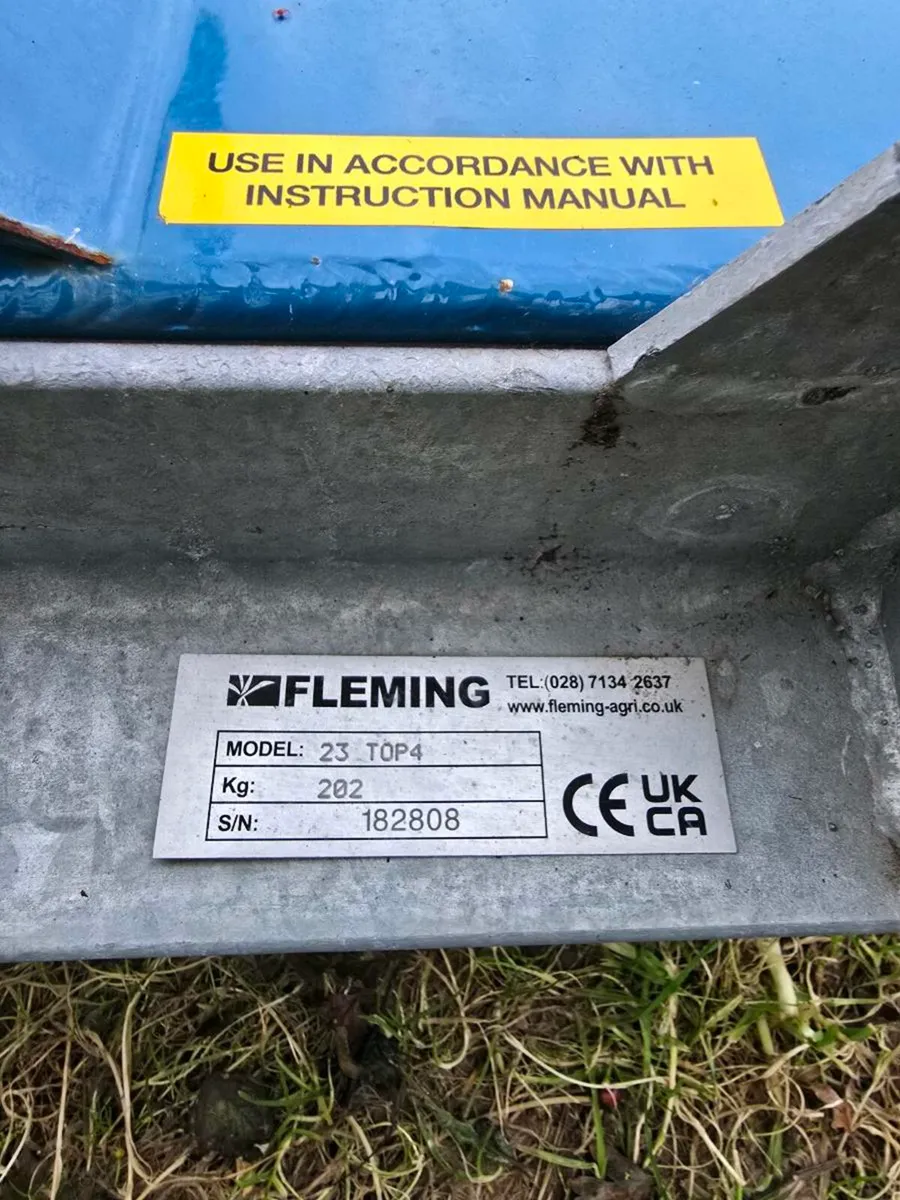 Fleming 4ft Grass Topper & Land Leveller - Image 4