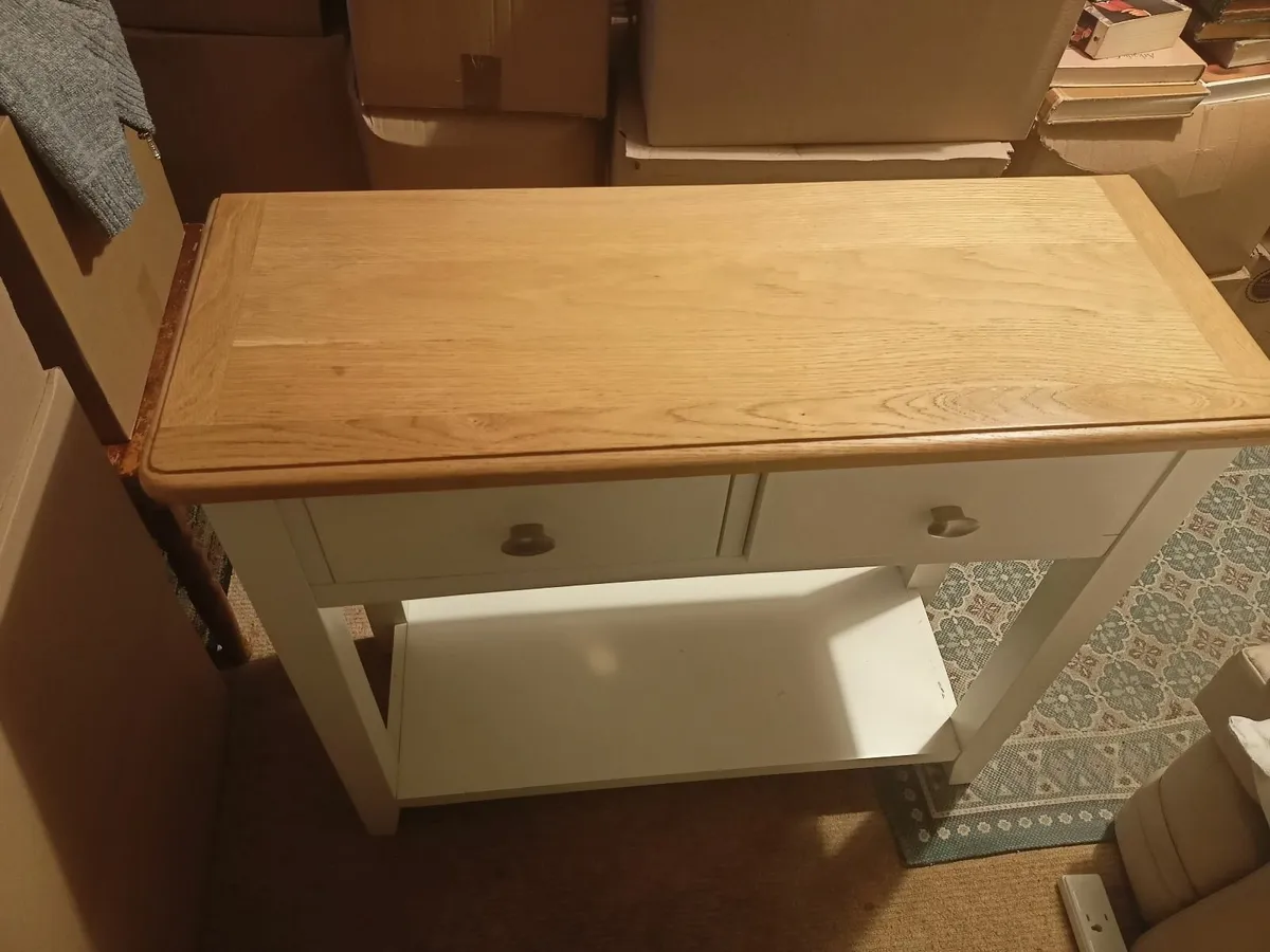 Two-drawer console table - Image 4