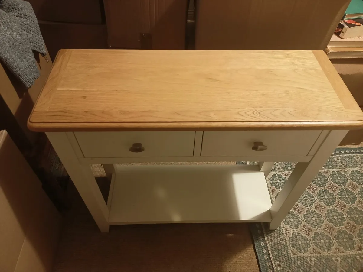 Two-drawer console table - Image 1