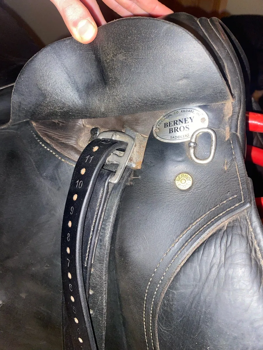 Berney GP medium wide 17" Berneys saddle - Image 3