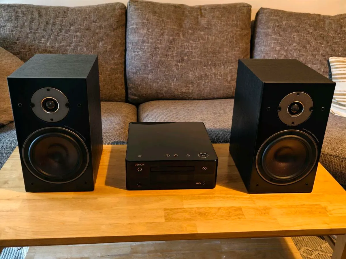 Music system Denon Ceol N9 and speakers - Image 1