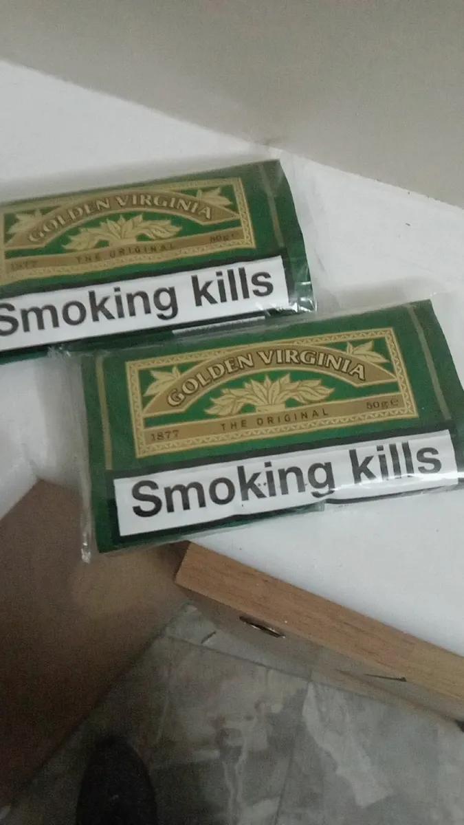 2  50gram pouches of Golden Virginia for  €50. - Image 4