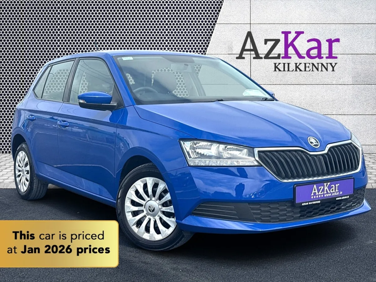Skoda Fabia 2021 ACTIVE 1.0 MPI 5DR €63 P/W WITH N - Image 1